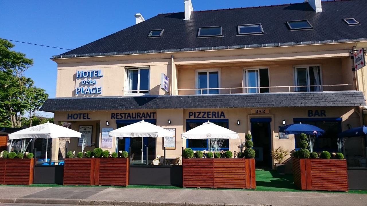Hotel De La Plage Quinéville Exterior photo