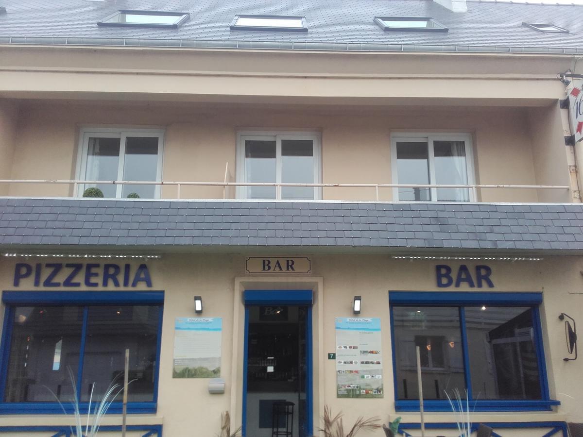 Hotel De La Plage Quinéville Exterior photo