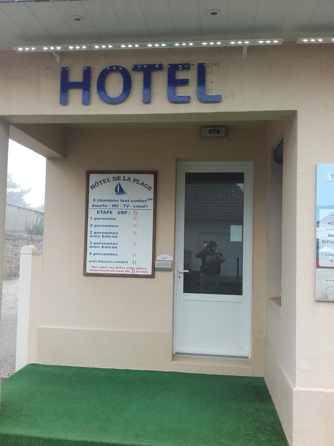 Hotel De La Plage Quinéville Exterior photo